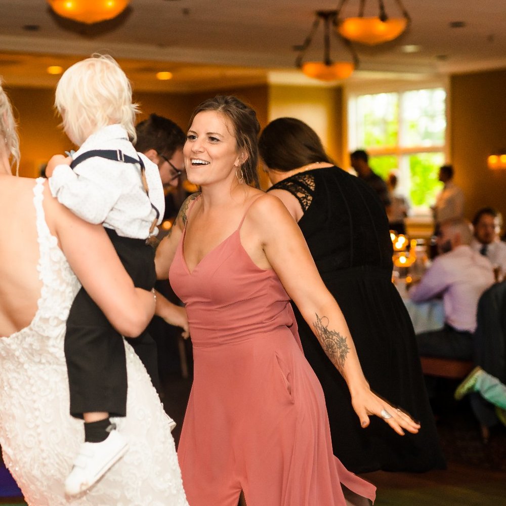 Kennedy Blue Rosewood color bridesmaid dress